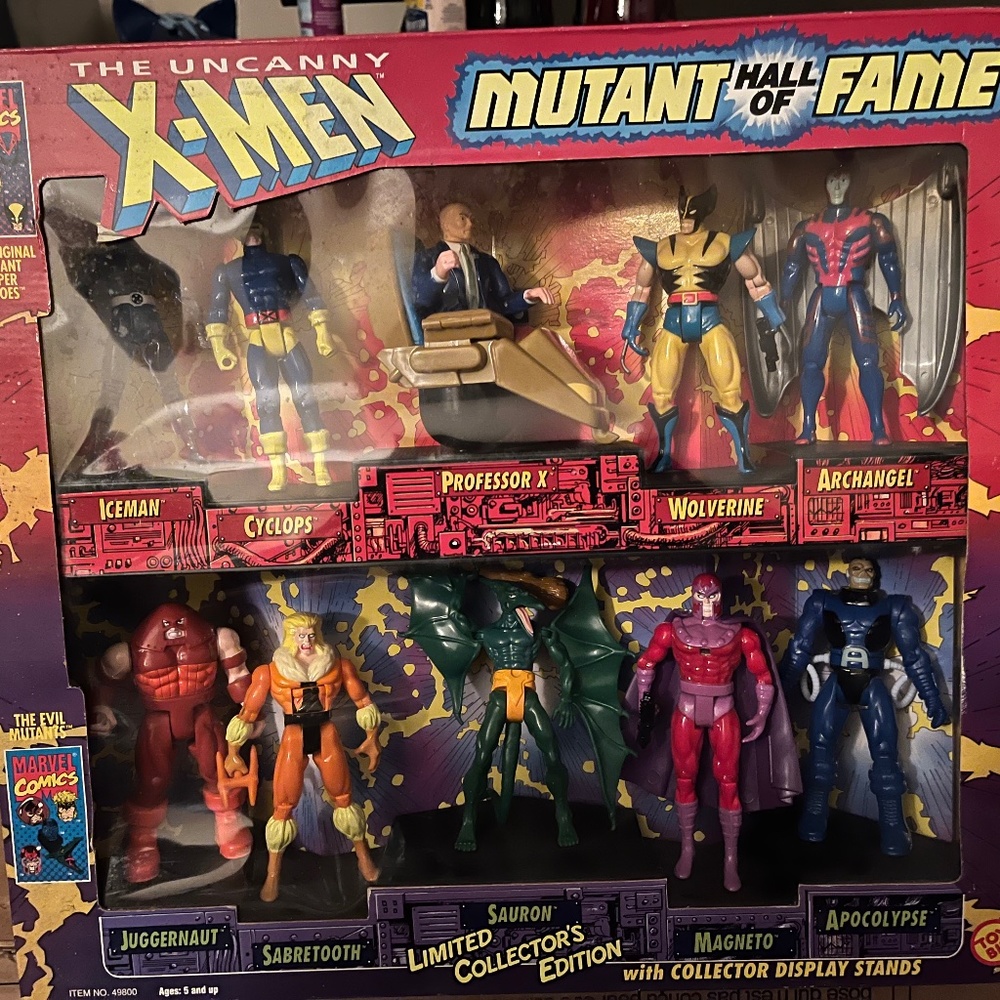 X-men action figures